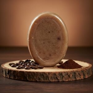 Handmade De-Tan Coffee Soap | Natural Exfoliating & Brightening Soap