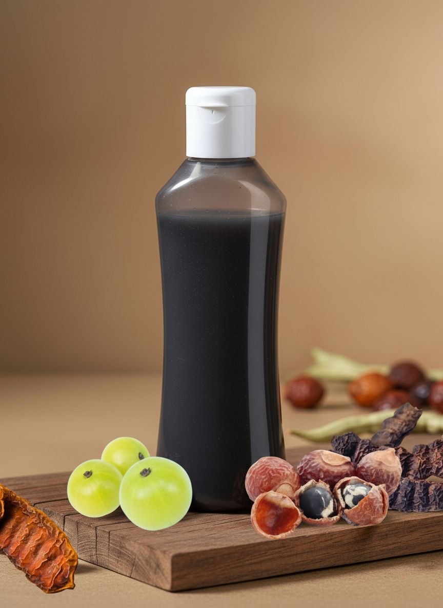 Herbal Amla Reetha Shikakai Shampoo for Long and Strong Hair