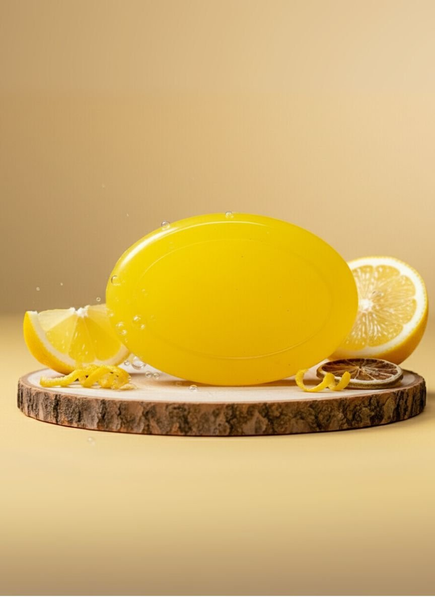 Handmade Lemon Soap with Vitamin C for Refreshing Cleanse | Natural Body Odor 1 Handmade Lemon Soap with Vitamin C for Refreshing Cleanse | Natural Body Odor