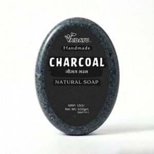 Charcoal Handmade Soap – Deep Cleansing, Oil Control & Tan Removal (100g)