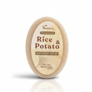 Rice & Potato Handmade Soap – For Skin Brightening, Tan Removal & Dark Spot Reduction (100g)