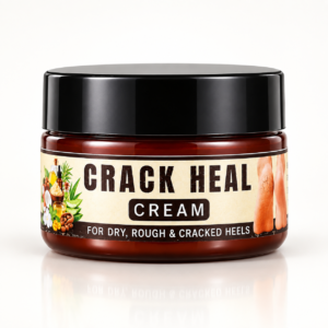 VAIDAYU crack heal cream 100g amber jar for dry rough and cracked heel repair